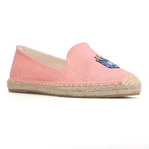 2022 Women's Espadrilles Summer Mujer Fashion Hot Sale Real Sapatos Flat Shoes Lazy's Hard-wearing Rubber Embroider Harajuku - Image 3