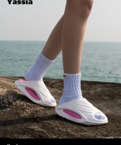 Yassia Slippers Soft Non-slip Sole Sandals for Home Beach Indoor Outdoor buy one get one free