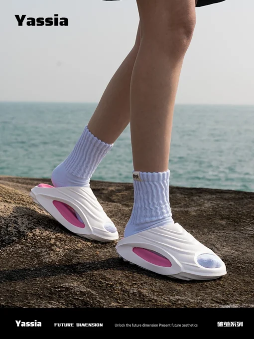 Yassia Slippers Soft Non-slip Sole Sandals for Home Beach Indoor Outdoor buy one get one free