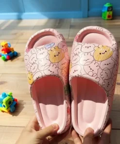 Yassia Women Soft Sole Cloud Slippers Indoor Outdoor Beach Sandals Thick Platform Summer Non Slip Flip Flops