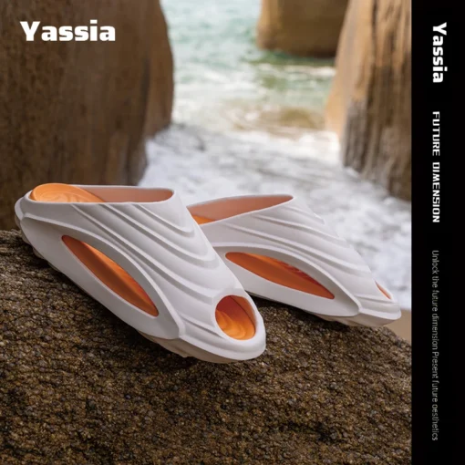 Yassia Slippers Soft Non-slip Sole Sandals for Home Beach Indoor Outdoor buy one get one free - Image 4