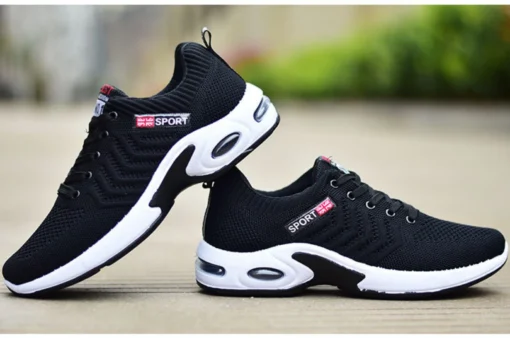 2025 new spring trend sports men's shoes Lace-up thick sole casual breathable fashion shoes Large size Wear skid resistance - Image 5